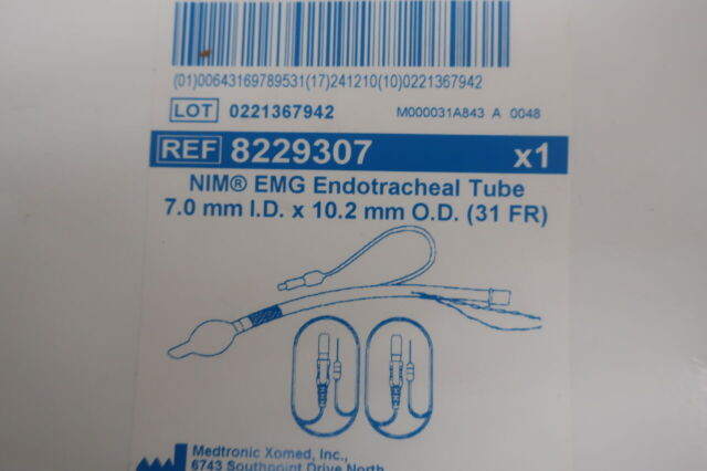 ENDOTRACHEAL TUBE 8229307 NIM EMG 7MM RE