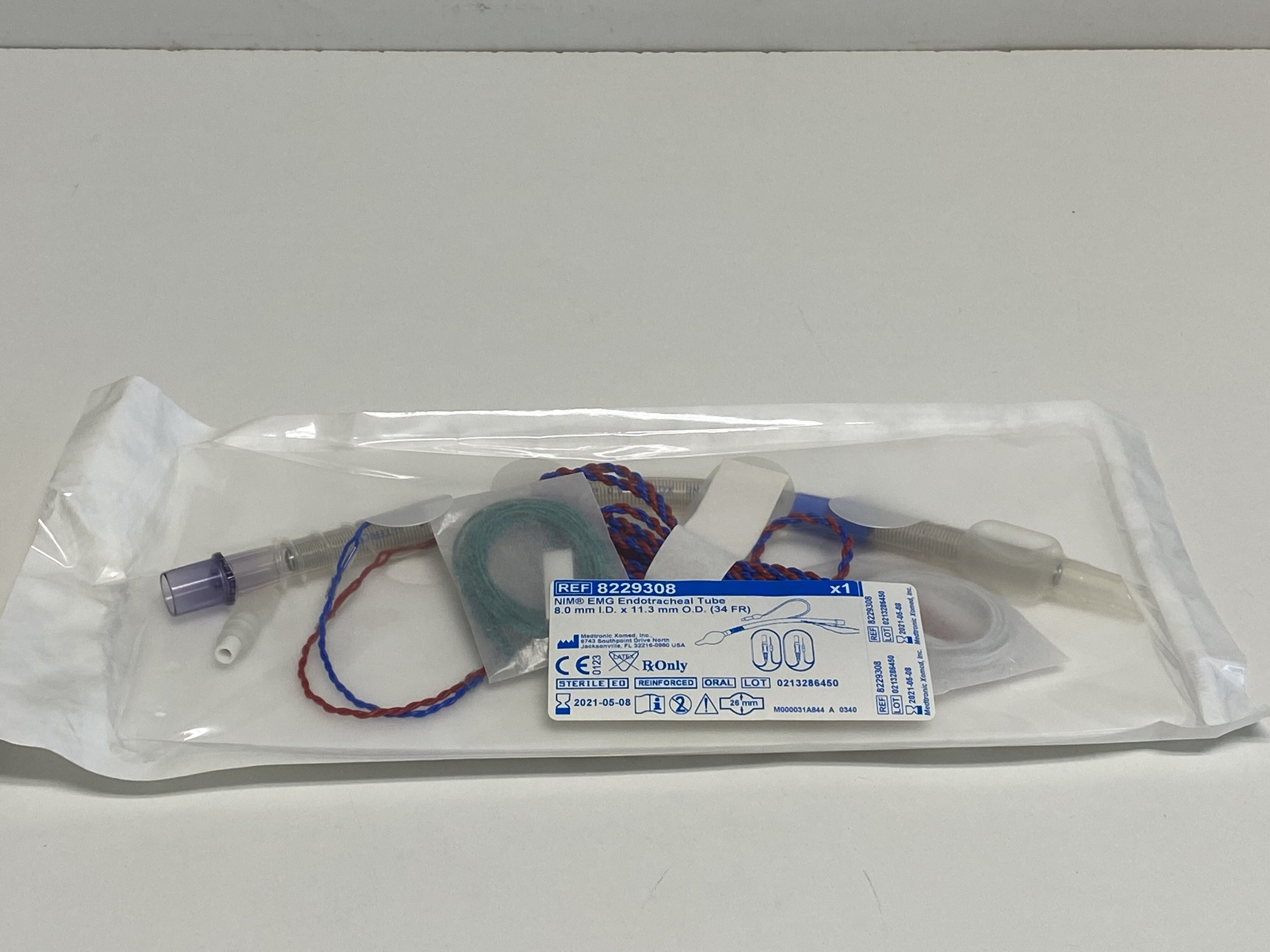 ENDOTRACHEAL TUBE 8229308 NIM EMG 8MM RE