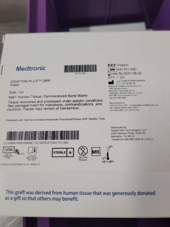 DBM T45005INT 5CC PASTE GRAFTON PLUS