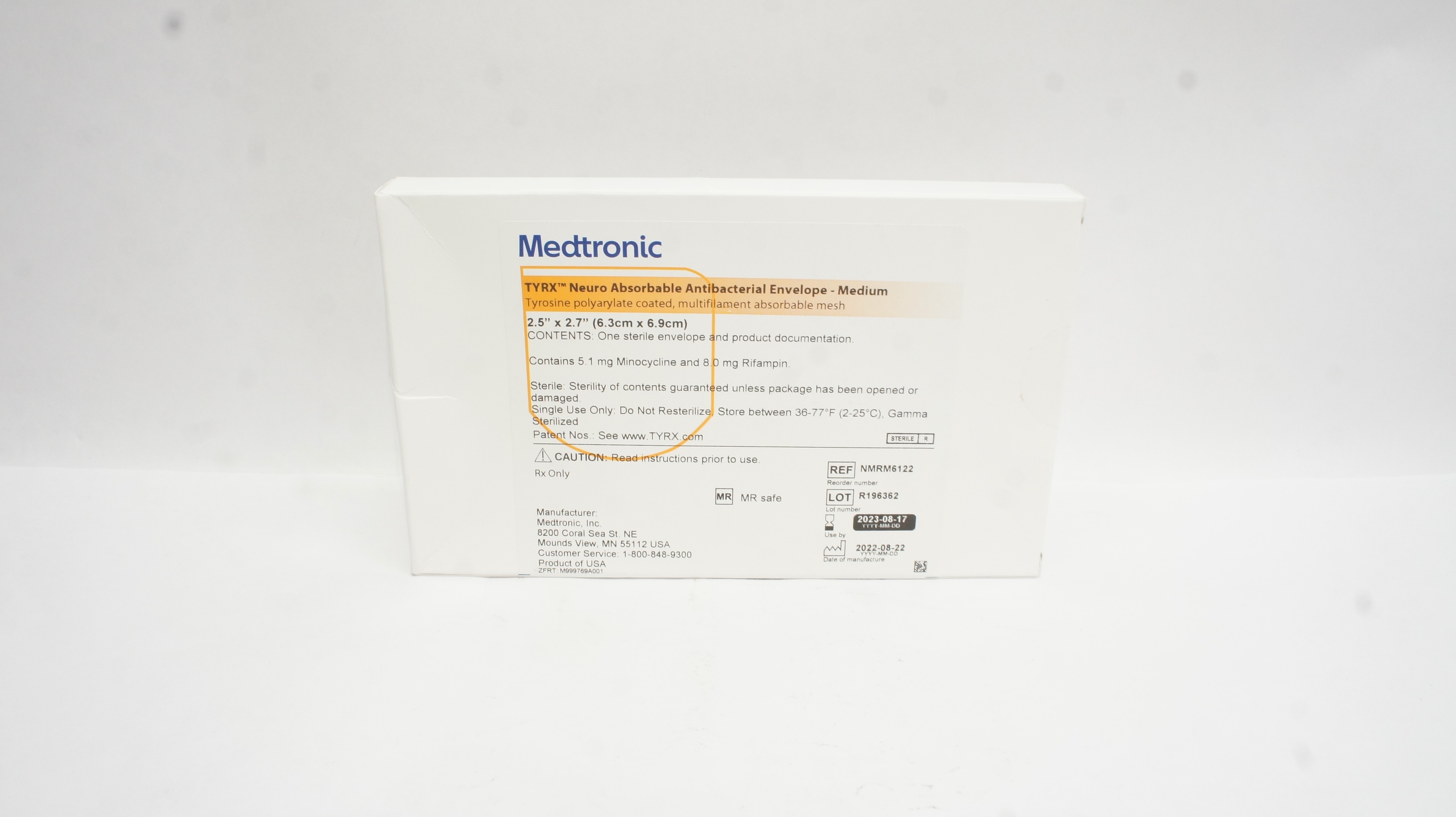 ENVELOPE NMRM6122INT NEURO ABSORB MED