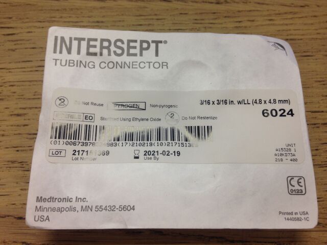 CONN 6024 INTERSEPT 3/16X3/16 W/LL