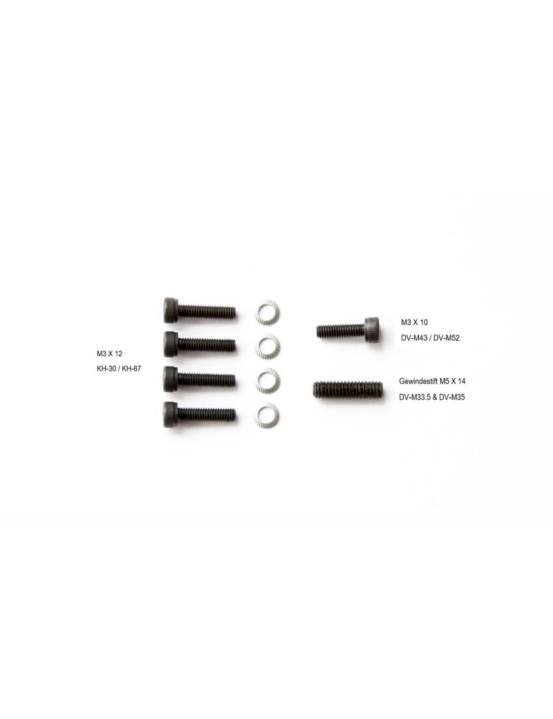 SCREW 806VA55T  SET  FOR CLSD CLAMP
