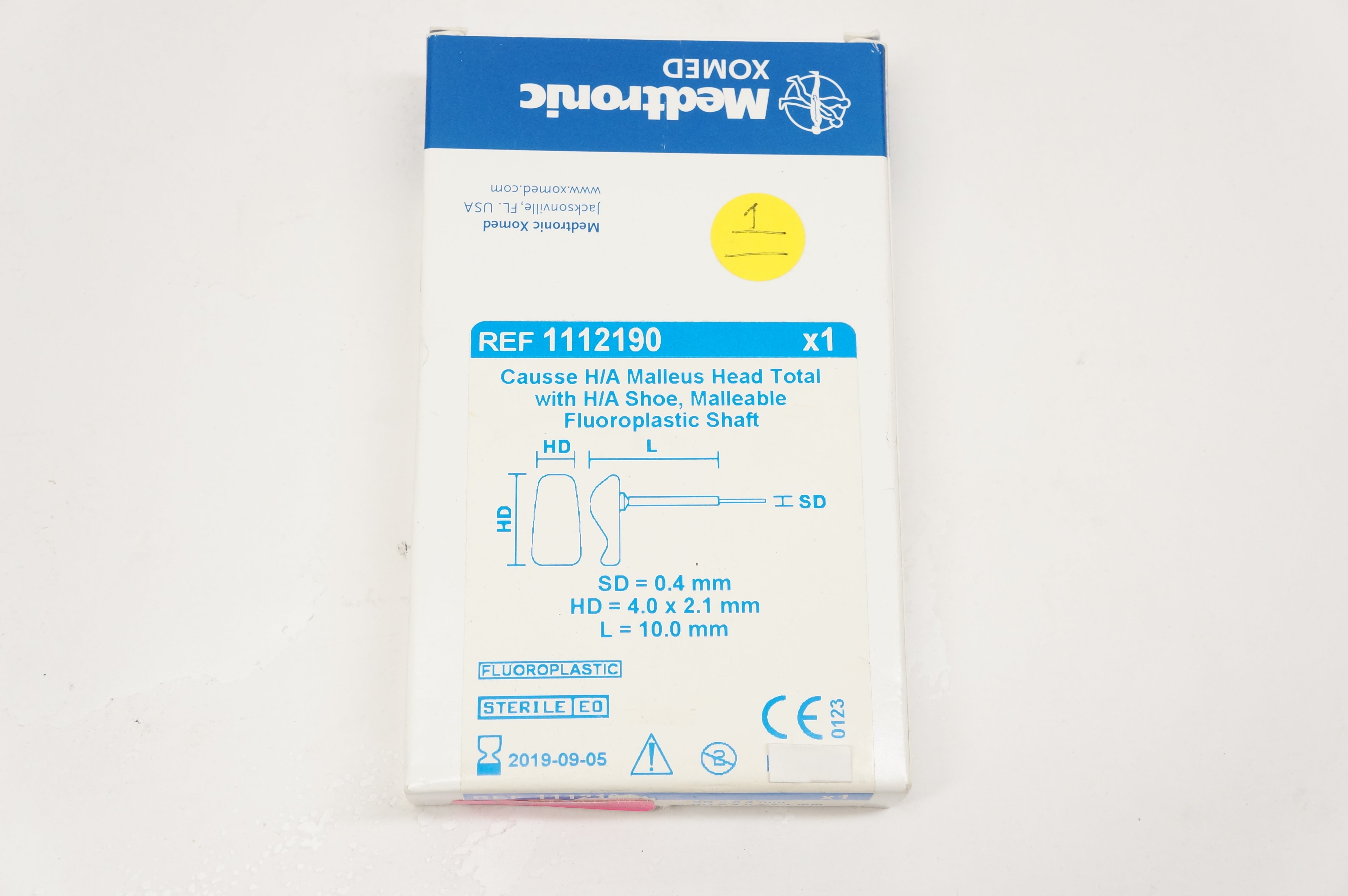 PROSTHESIS 1112190 CAUSSE MALLEUS TOTAL