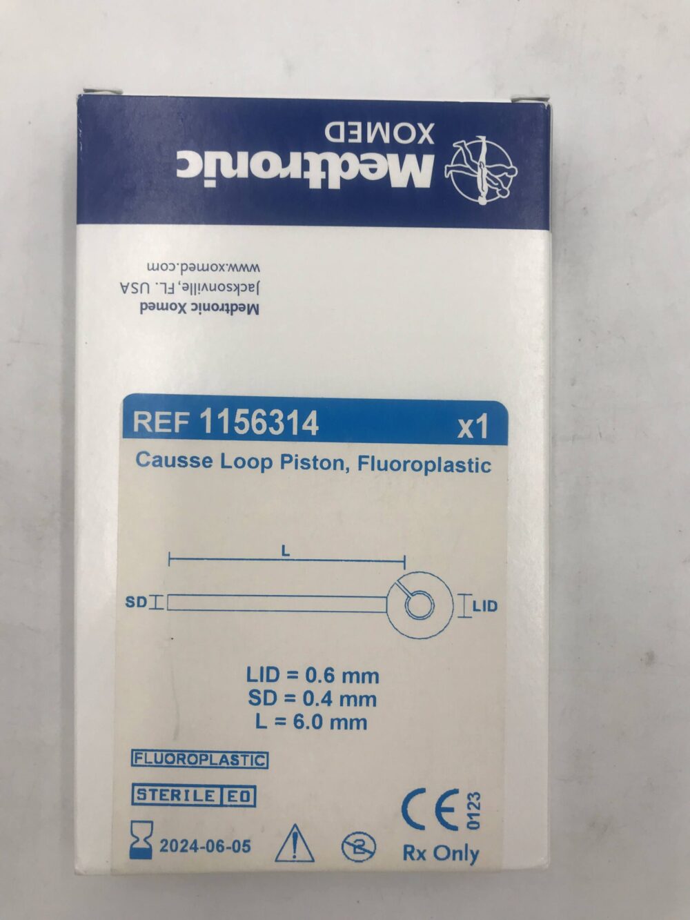 PROSTHESIS 1156314 CAUSSE LOOP PISTON .6