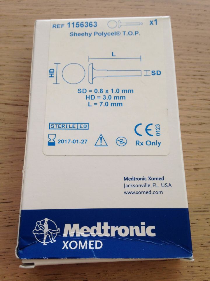 PROSTHESIS 1156363 SHEEHY TOP POLYCEL 3M