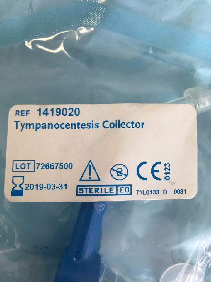 COLLECTOR 1419020 10PK TYMPANOCENTESIS