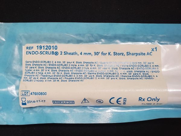 SHEATH 1912010 ENDO-SCRUB 2 5PK 4MM/30DE