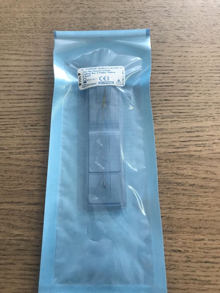 BUR 3155638 OTO-FLEX .8MM CARBIDE YELLOW