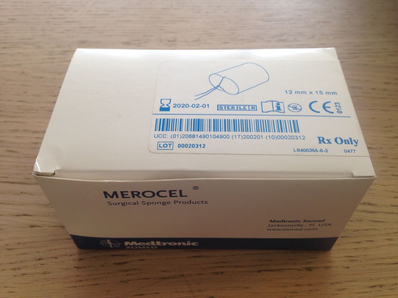 PACKING 400162 MEROCEL 10PK POST OP EAR
