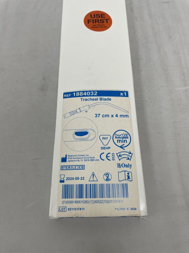 BLADE 1884032 TRACHEAL STR 4MM 37CM L