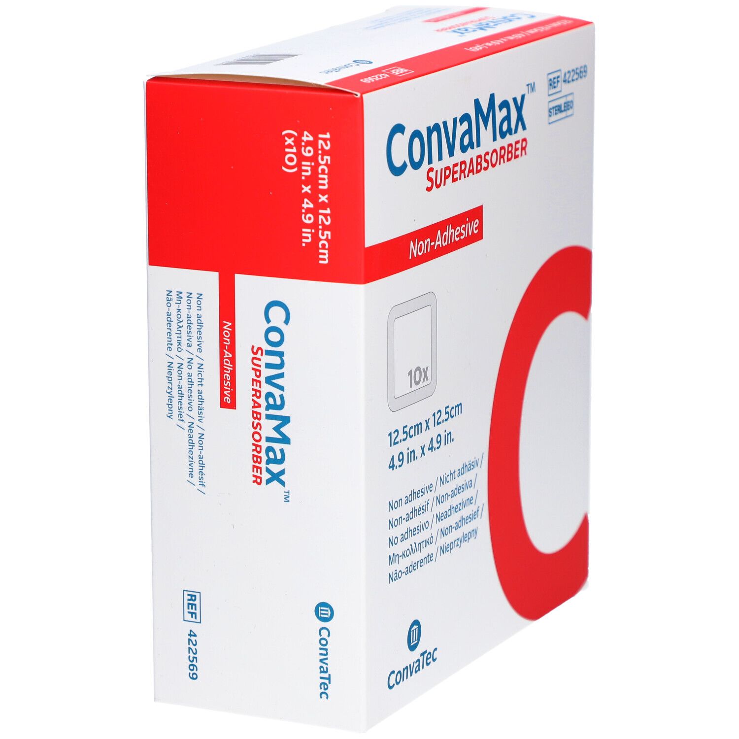 CONVAMAX Superabsorb 12.5x12.5cm ni adh 10 Stk