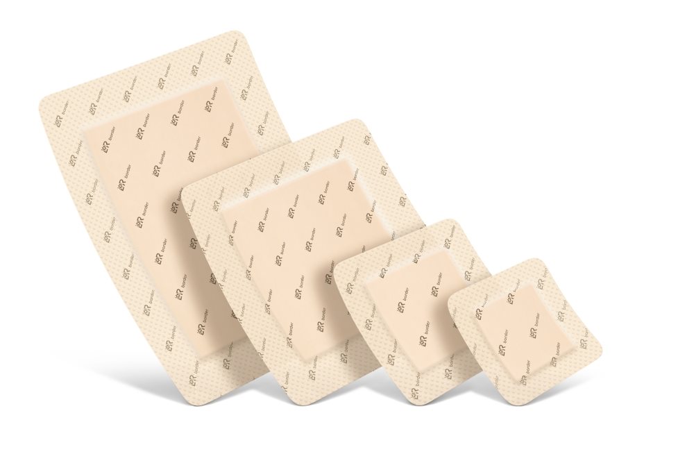 SUPRASORB P sensitive border 12.5x12.5cm 10 Stk