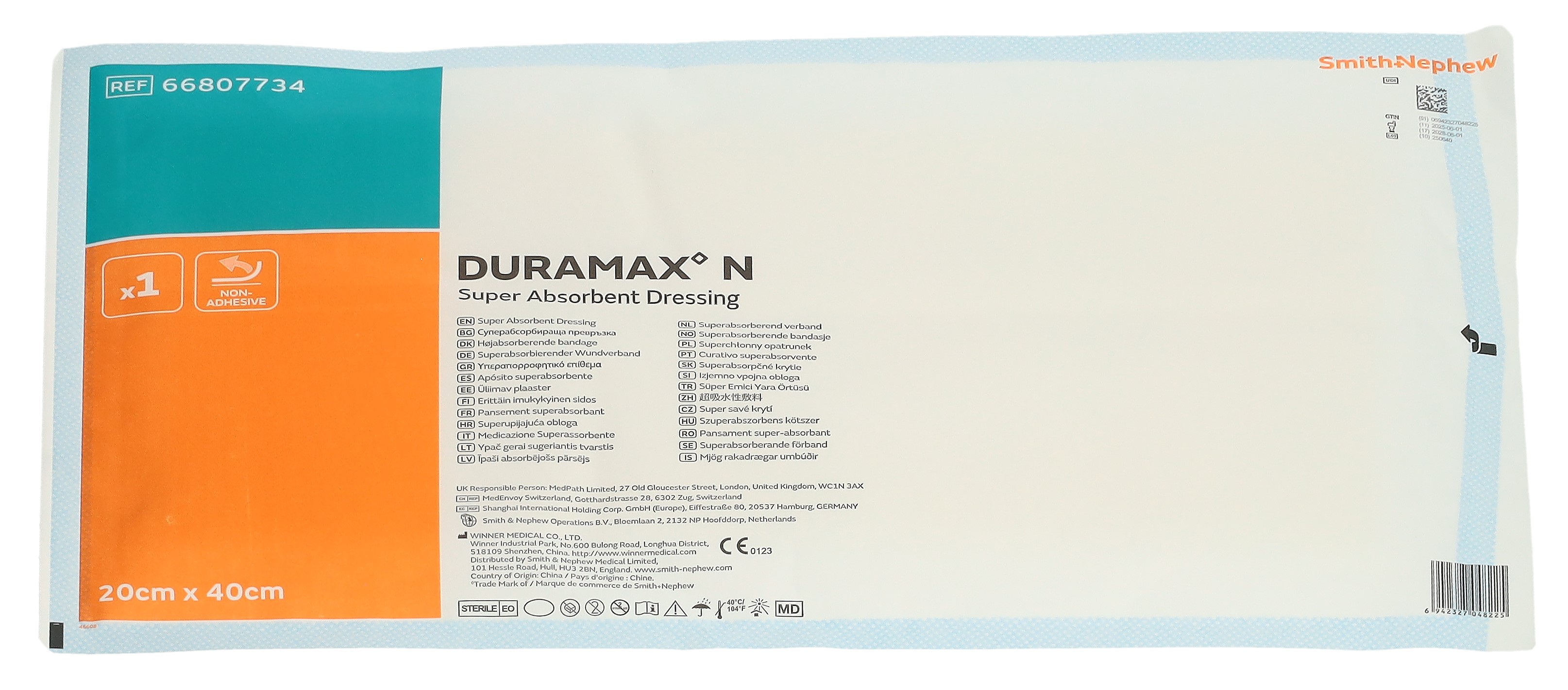 DURAMAX N Superabsorber 20x40cm Box 10 Stk