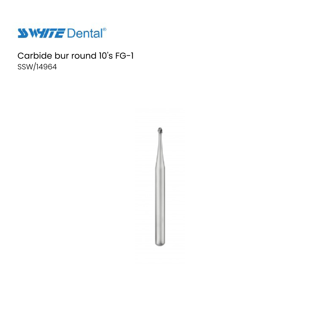 BUR 31061575 1.5MM 75MM L ROUND CARBIDE
