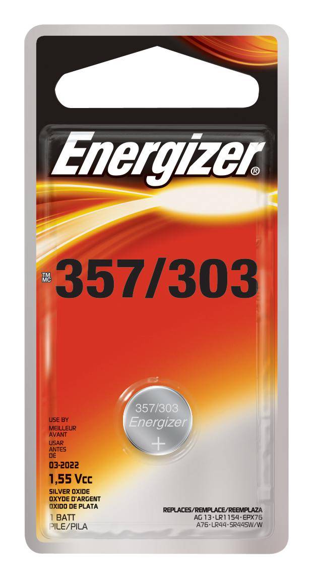 BATTERY ENERGIZER SILVEROXIDE 357 SR44 (