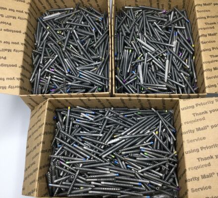 SCREW 8370430 TSRH SHORT POST4.5X30 TI