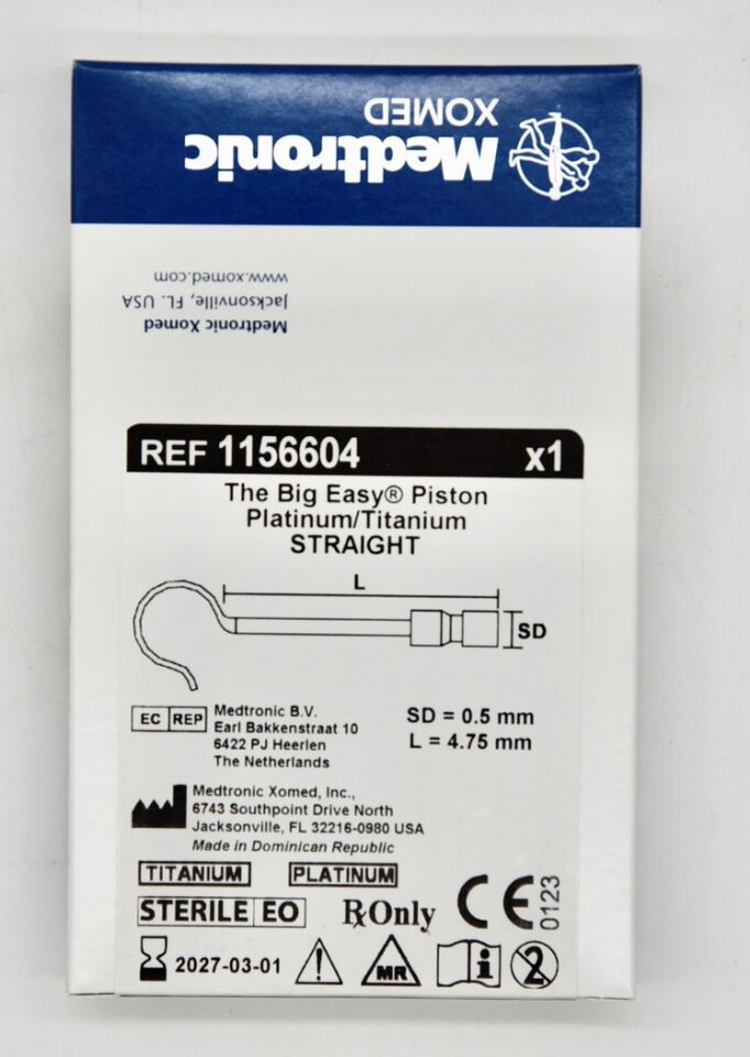 PROSTHESIS 1156604 PLAT/TI .5MMX4.75MM