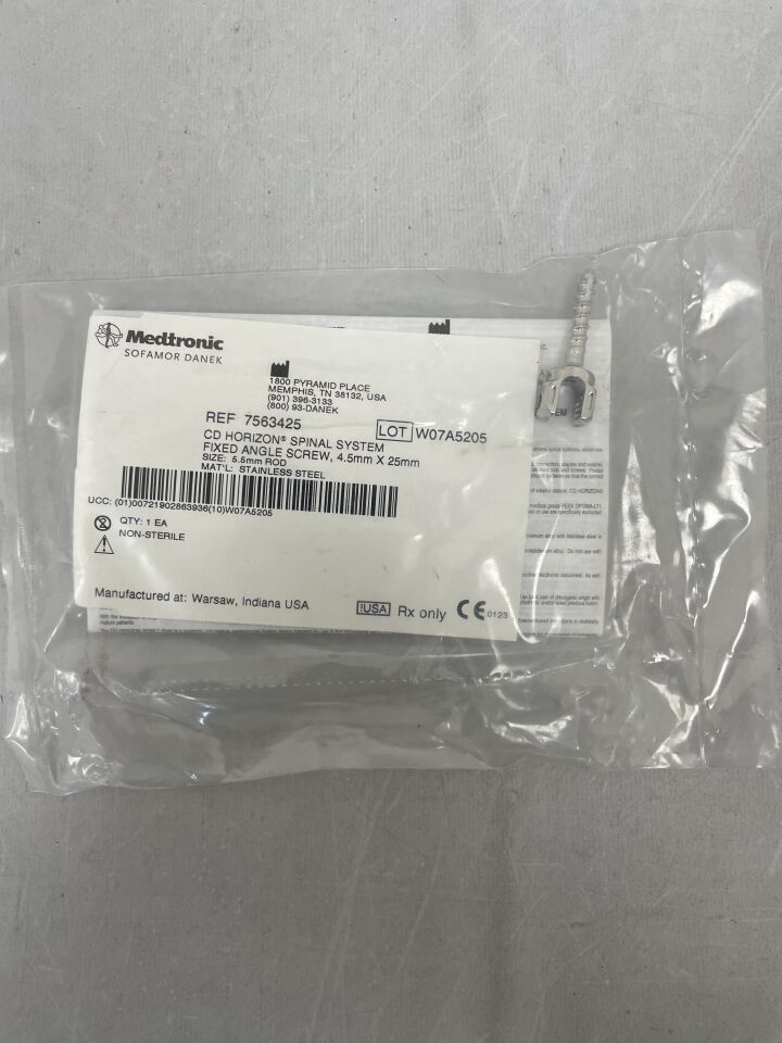 SCREW 7563425 FIXED ANGLE 4.5X25 SS