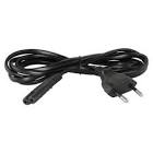 WIR-0028 EU BLK PCORD IEC320/C7 ROHS