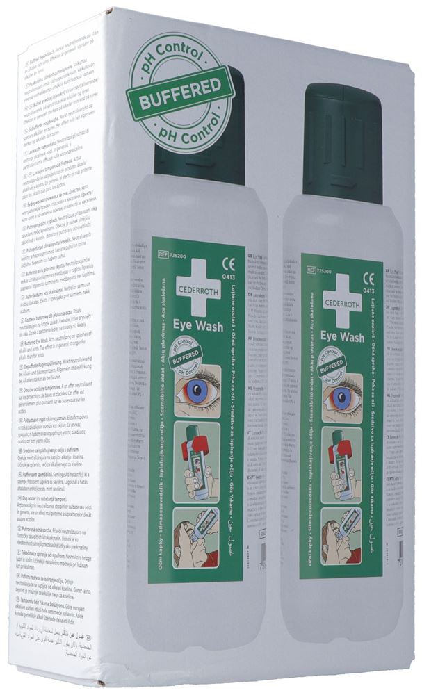 CEDERROTH Augendusche 2 x 500 ml