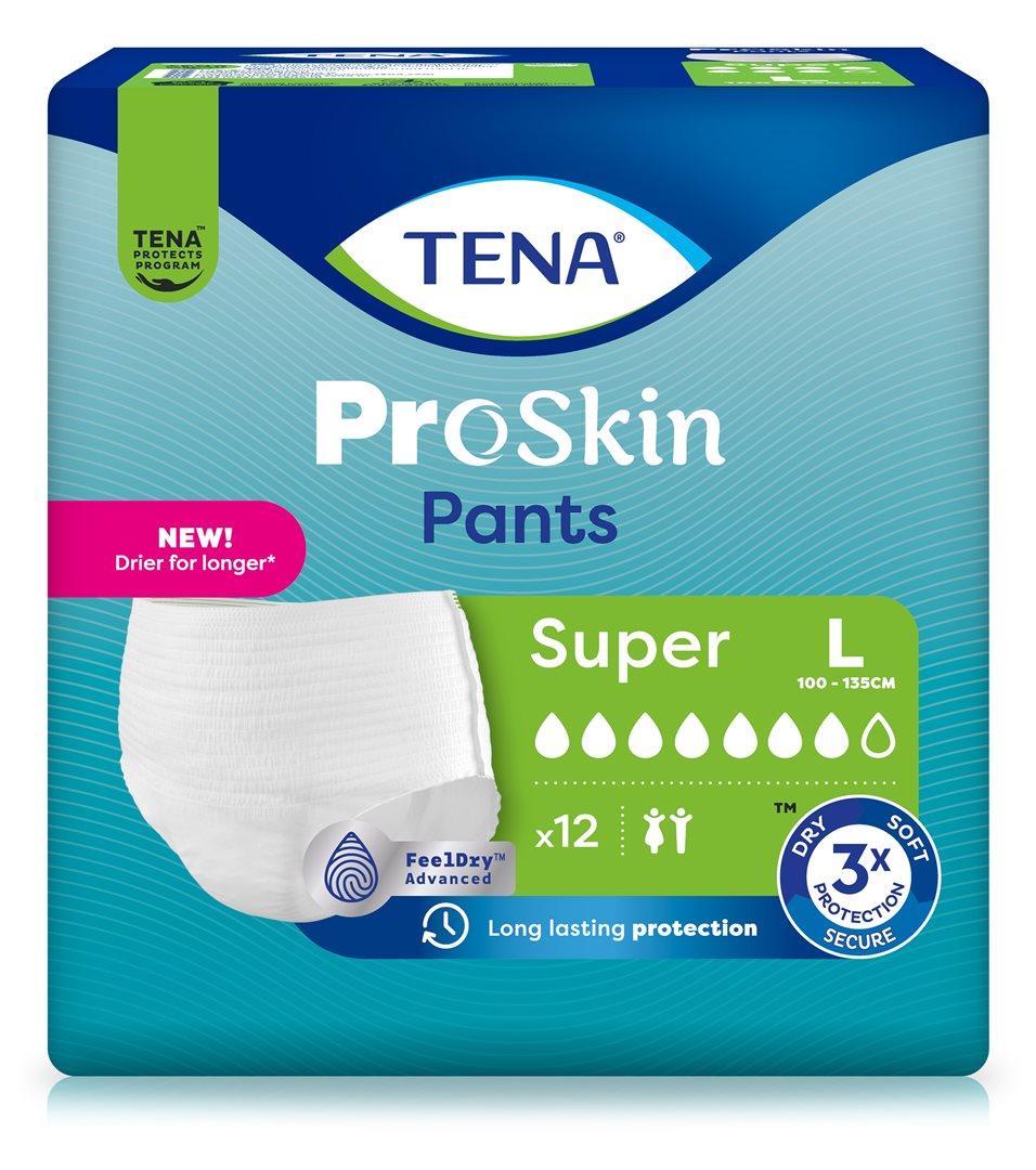 TENA Pants Super L 100-135cm (neu) 4 x 12 Stk