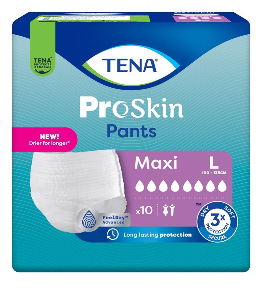 TENA Pants Maxi L 100-135cm 10 Stk