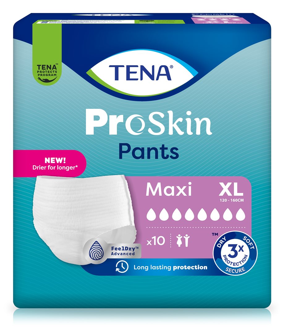 TENA Pants Maxi XL 120-160cm 4 x 10 Stk