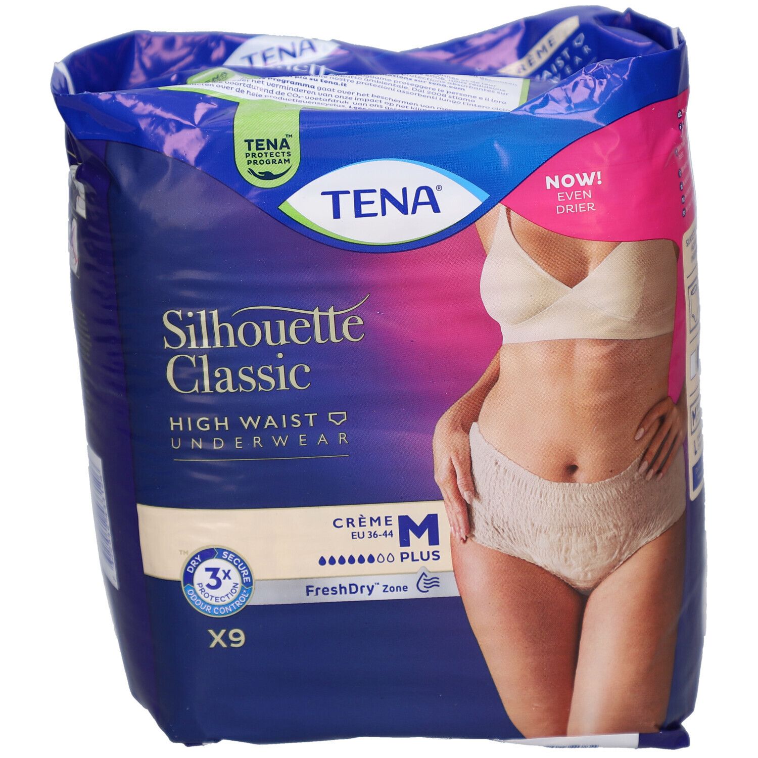 TENA Silhouette Classic Plus M creme 9 Stk