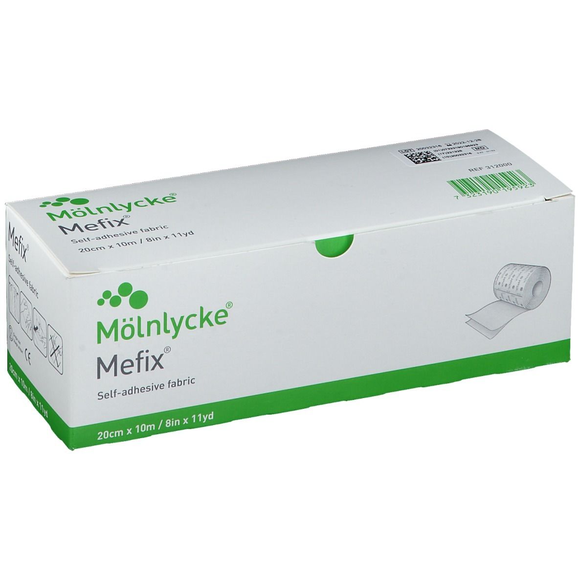 MEFIX Fixationsvlies Rolle 20cmx10m