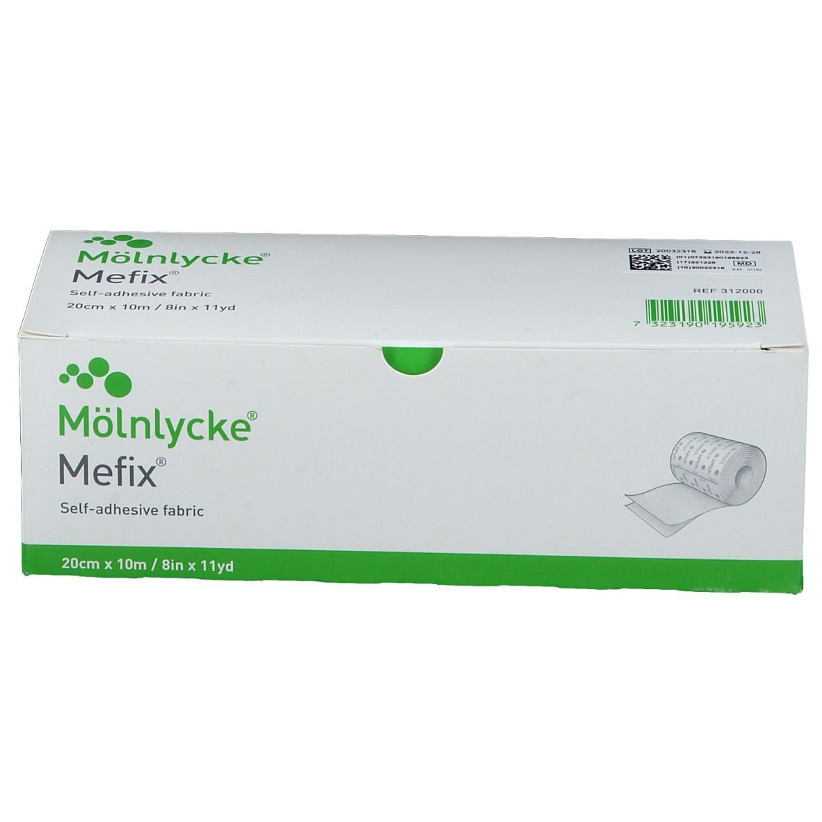 MEFIX Fixationsvlies Rolle 20cmx10m