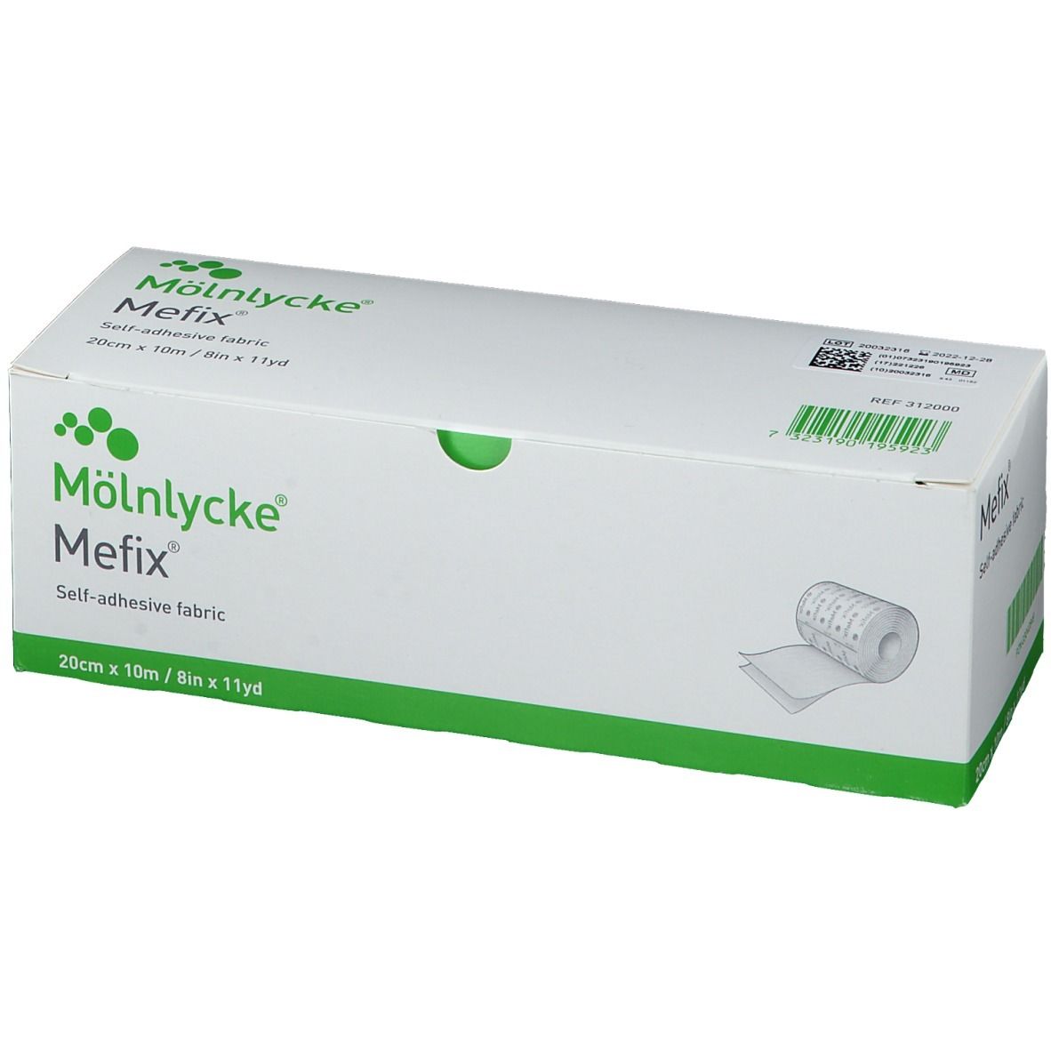 MEFIX Fixationsvlies Rolle 20cmx10m