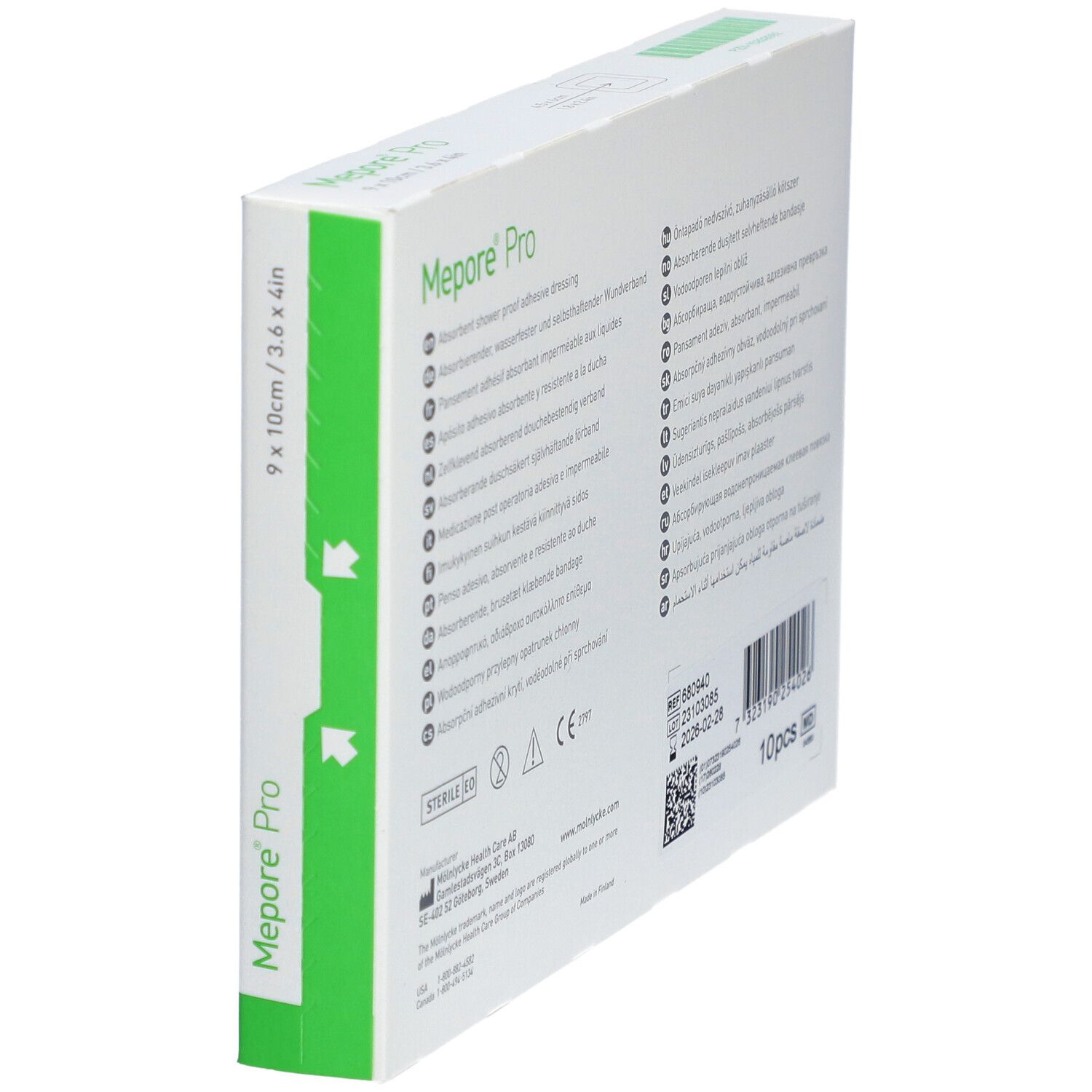 MEPORE PRO Wundv 10x9cm Wundk 6x5cm st (n) 10 Stk
