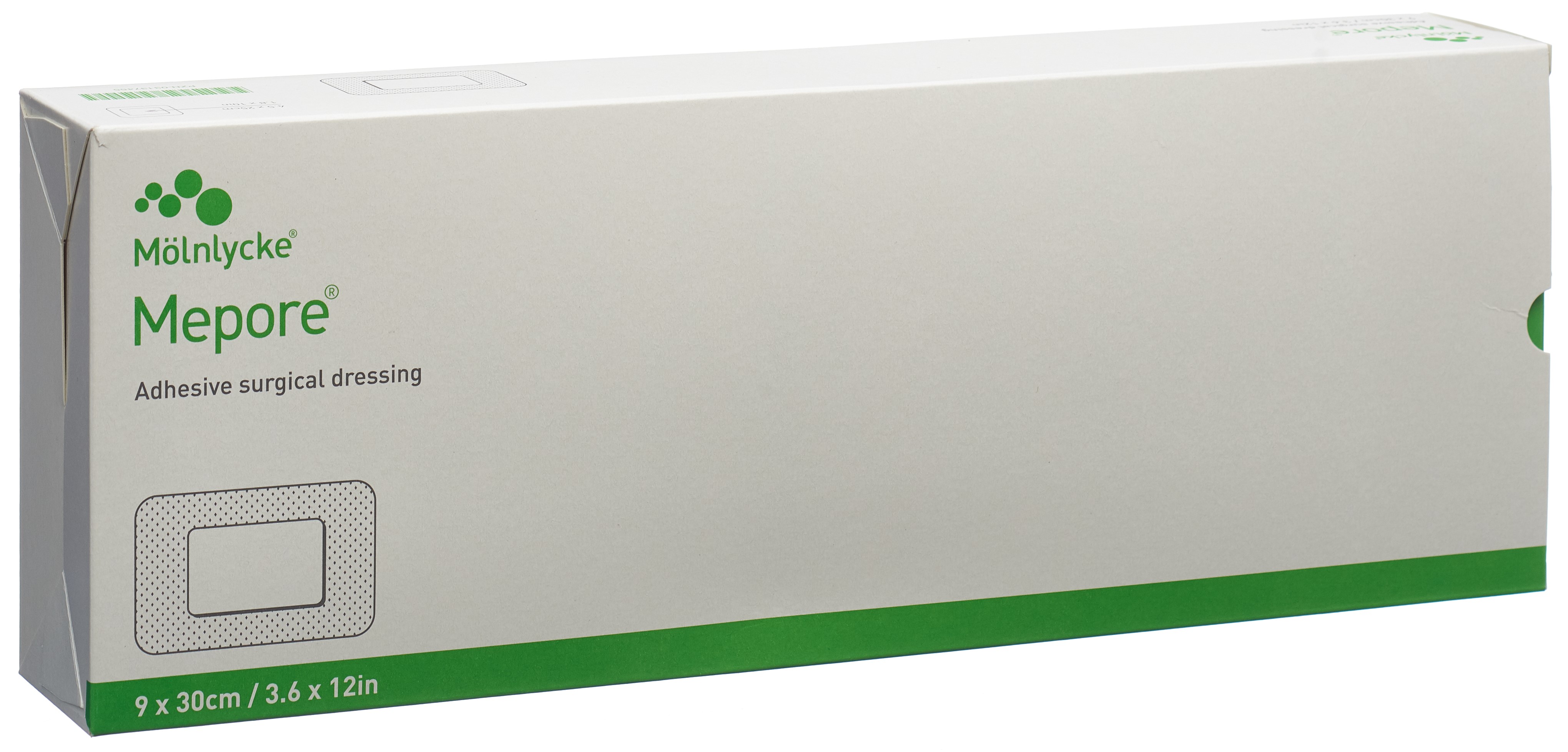 MEPORE Wundverband 30x9cm Wundki 25x5cm (n) 30 Stk
