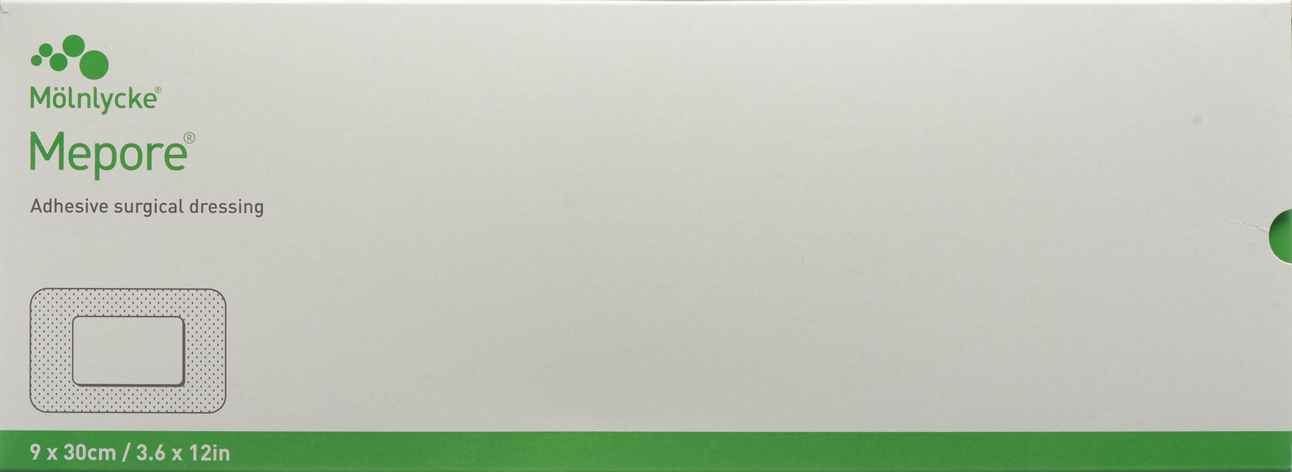 MEPORE Wundverband 30x9cm Wundki 25x5cm (n) 30 Stk