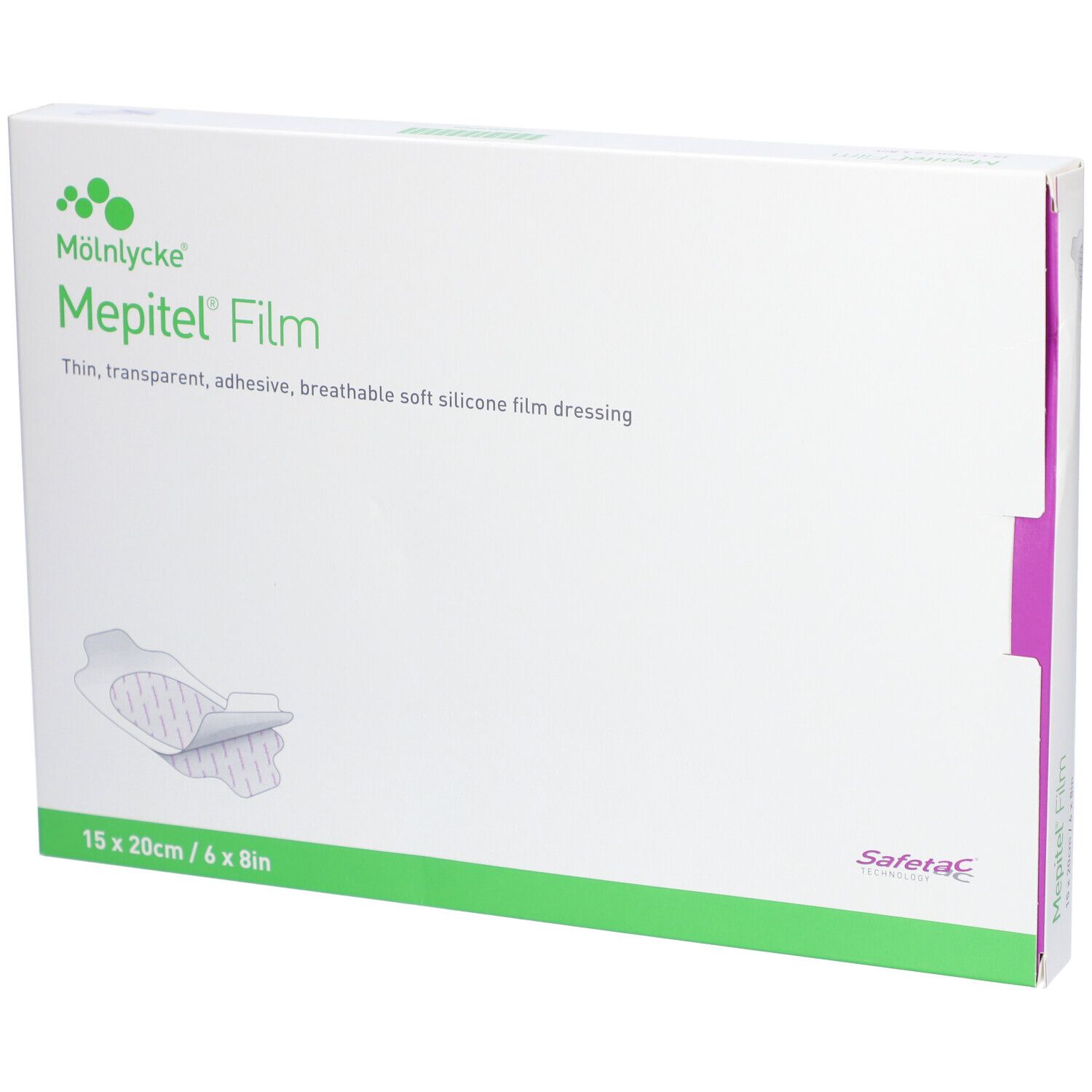 MEPITEL Film Safetac 15x20cm (neu) 10 Stk