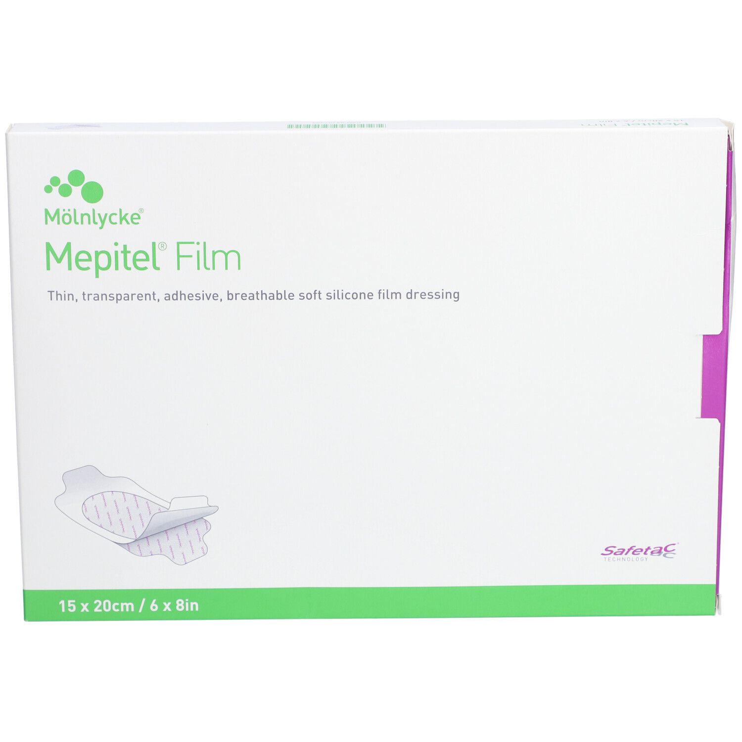 MEPITEL Film Safetac 15x20cm (neu) 10 Stk