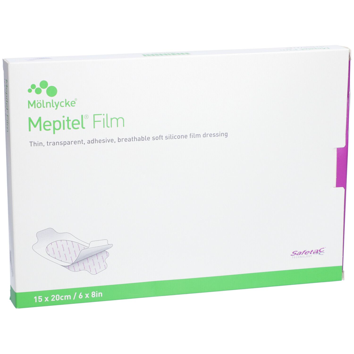 MEPITEL Film Safetac 15x20cm (neu) 10 Stk