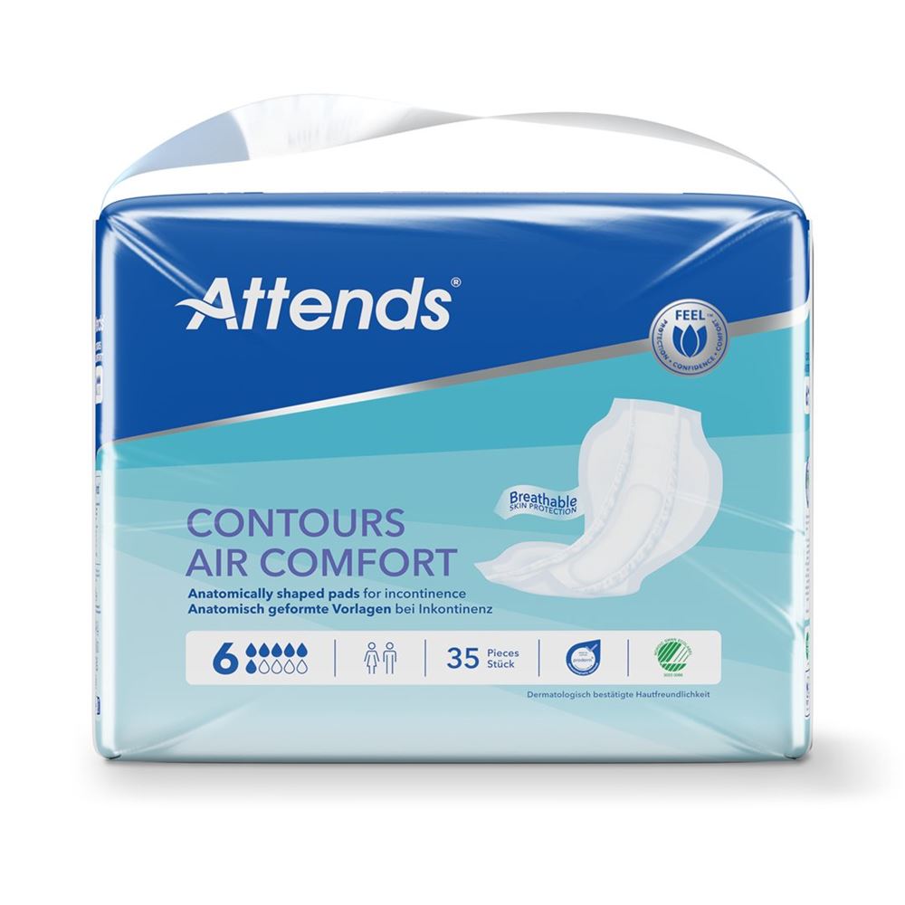 ATTENDS CONTOURS 6 Air Comf Einlage 35 Stk