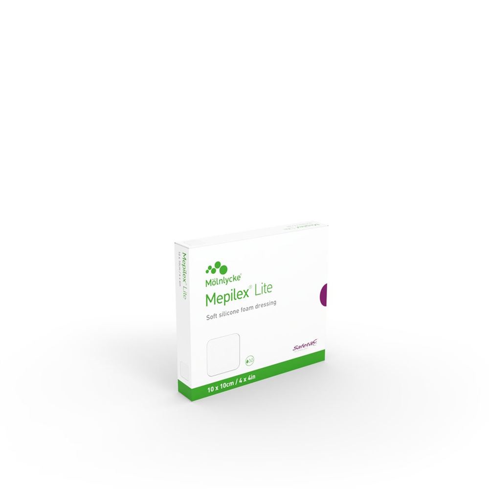 MEPILEX Lite pans hydrocell 10x10cm silic 5 pce