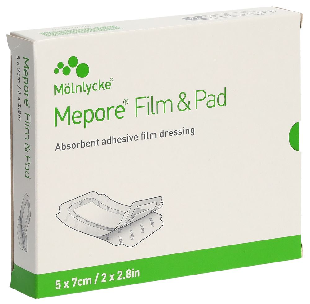 MEPORE Film & Pad 5x7cm square (neu) 5 Stk