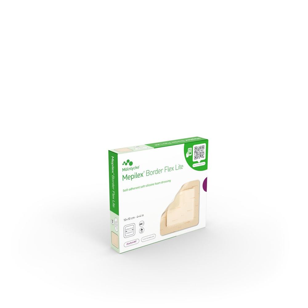 MEPILEX Border Flex Lite 10x10cm (neu) 5 Stk