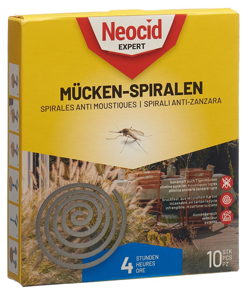 NEOCID EXPERT Mückenspiralen 10 Stk