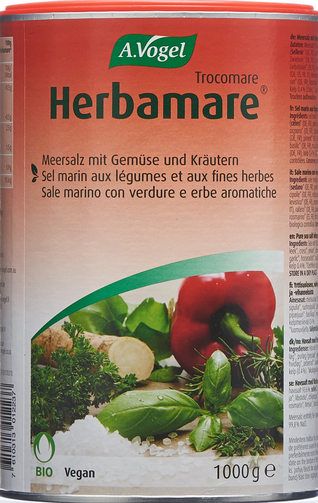 VOGEL Trocomare Kräutersalz Ds 1 kg