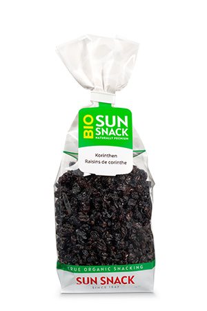 BIO SUN SNACK Korinthen Bio Btl 200 g