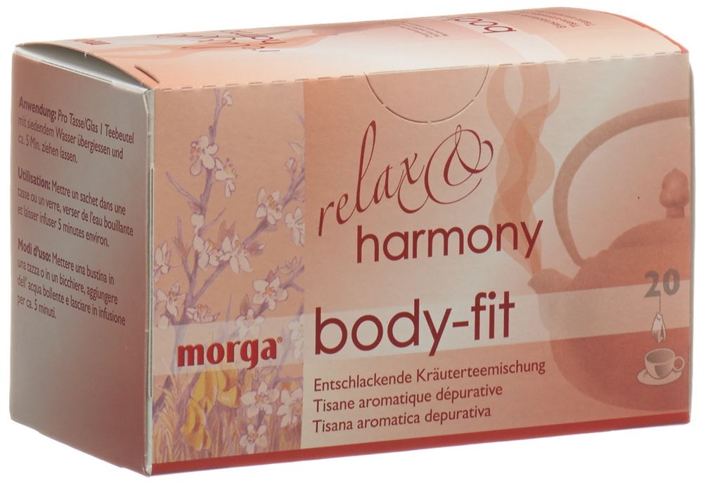 MORGA Relax & Harmony Body-Fit Tee Btl 20 Stk