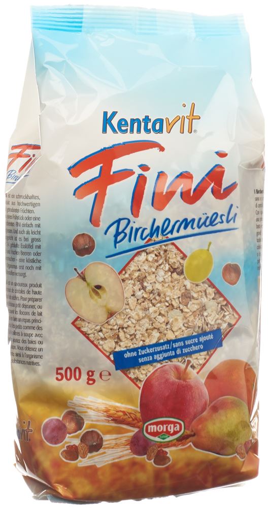 KENTAVIT Fini Birchermüesli o Zucker 500 g