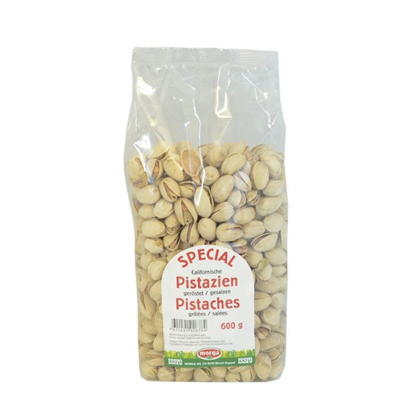 ISSRO Pistazien spezial geröst gesalz Akt 600 g