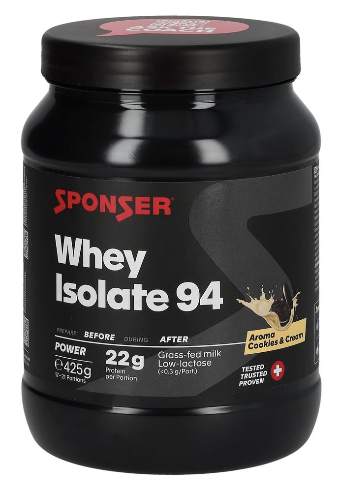 SPONSER Whey Isolate 94 Cookies & Cream Ds 425 g
