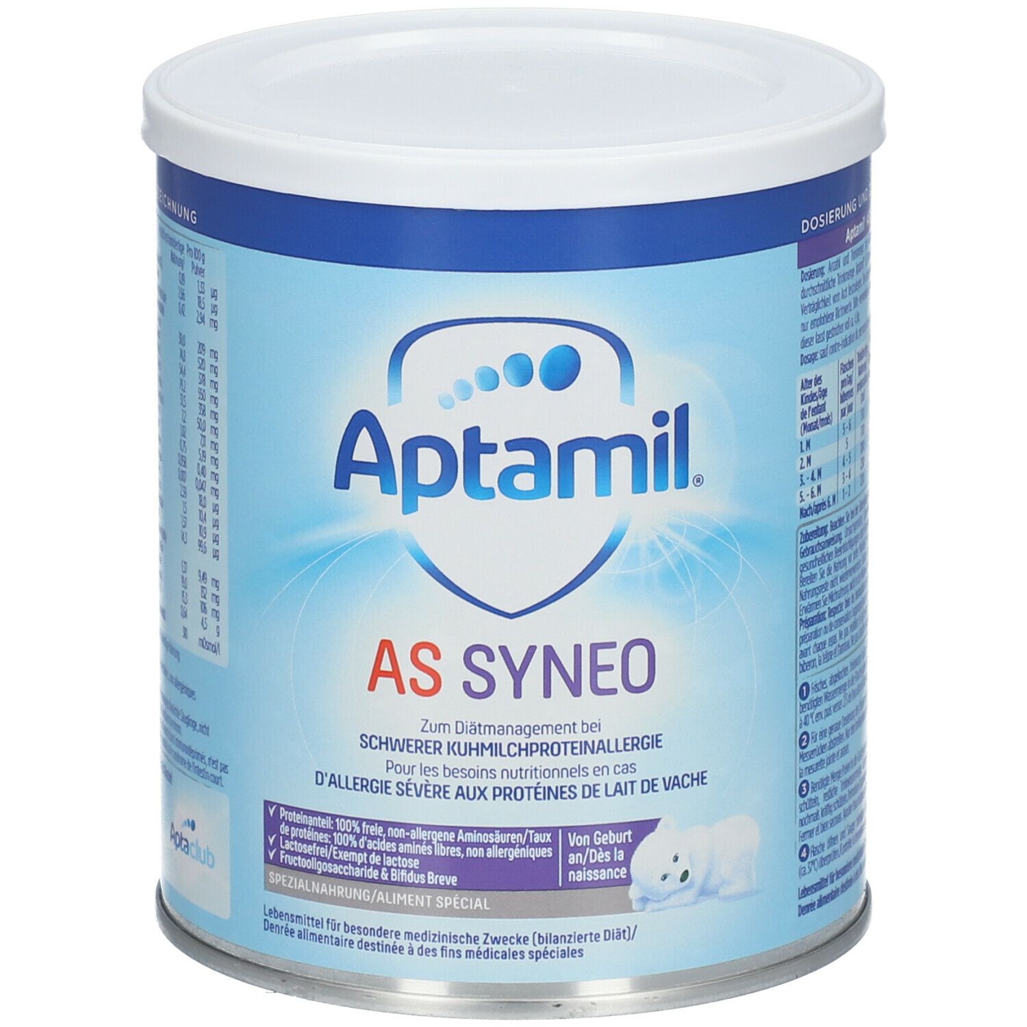 Aptamil AS Syneo, pdr , bte 400 g