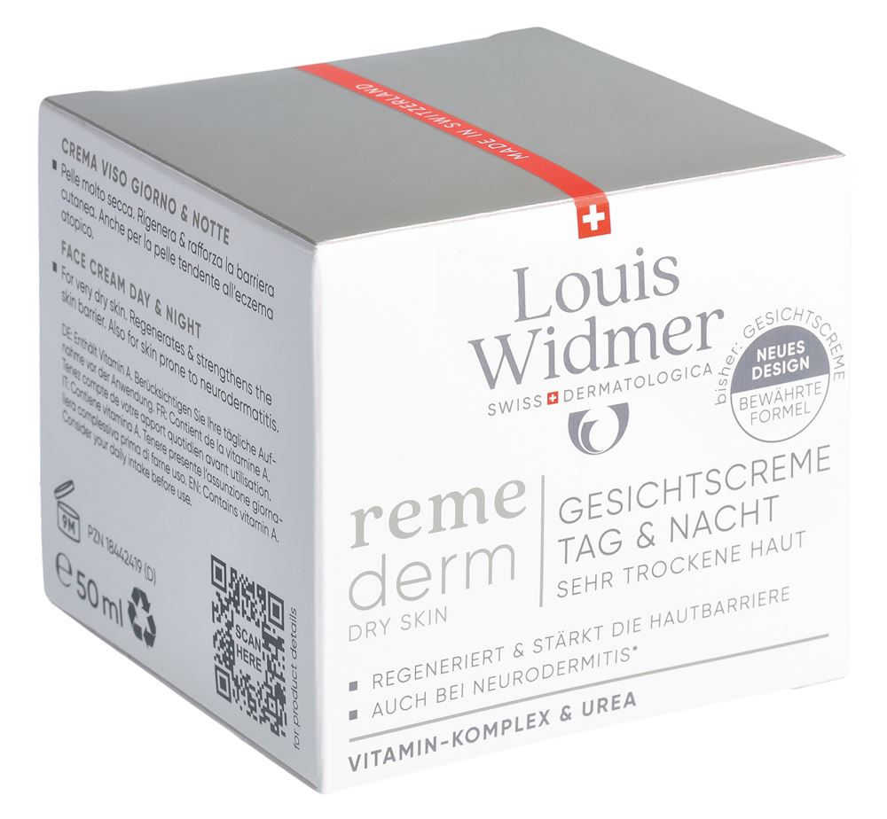 WIDMER Remederm Gesichtscr Tag Nacht parf 50 ml